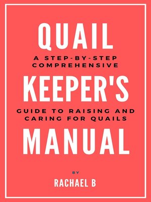 cover image of Quail Keeper's Manual